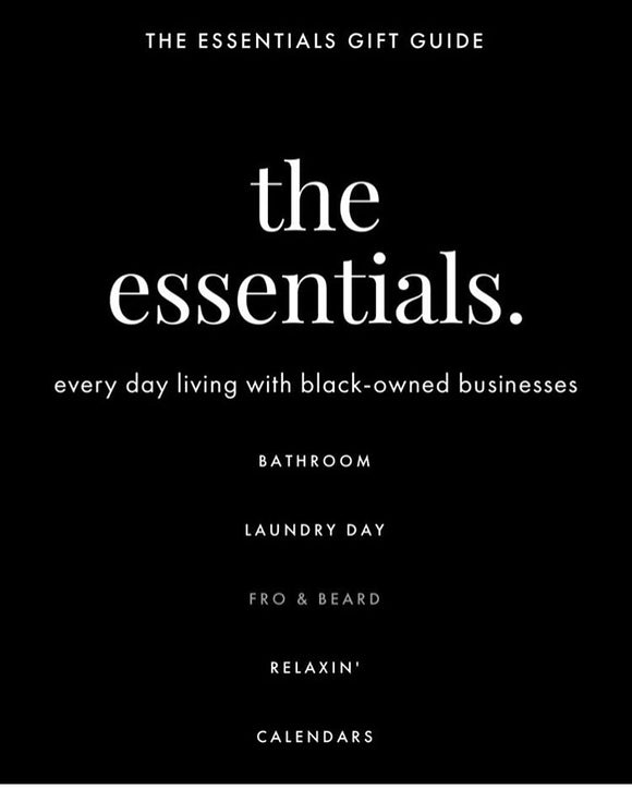 The Essentials. A Gift Guide by HoneyBeNatural Mag