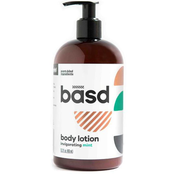 Basd bodycare invigorating mint body lotion