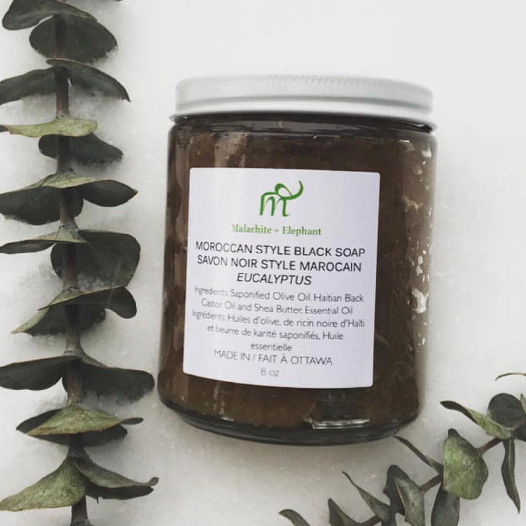 Moroccan Style Black Soap