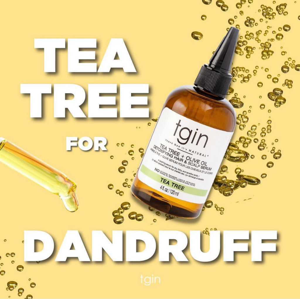Tea Tree + Olive Oil Detoxifying Hair & Scalp Serum
