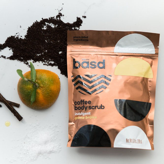 basd coffee scrub - creme brulee